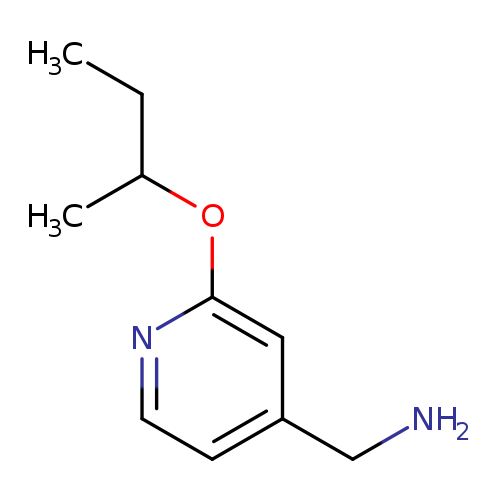 [2-(butan-2-yloxy)pyridin-4-yl]methanamine