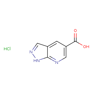 1H-pyrazolo[3,4-b]pyridine-5-carboxylic acid;hydrochloride