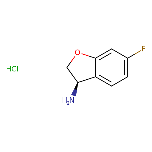 (3R)-6-fluoro-2,3-dihydrobenzo[b]furan-3-ylamine hydrochloride