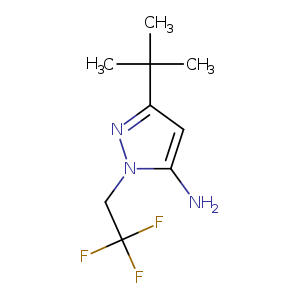 3-tert-Butyl-1-(2,2,2-trifluoroethyl)-1h-pyrazol-5-amine