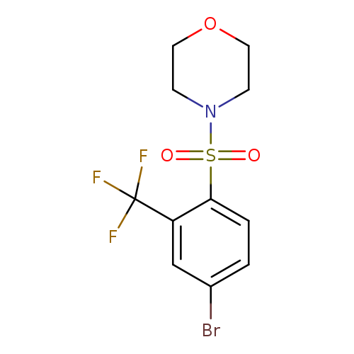4-(4-Bromo-2-trifluoromethylbenzenesulfonyl)morpholine