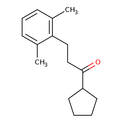 Cyclopentyl 2-(2,6-dimethylphenyl)ethyl ketone