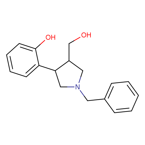 2-(1-Benzyl-4-(hydroxymethyl)pyrrolidin-3-yl)phenol