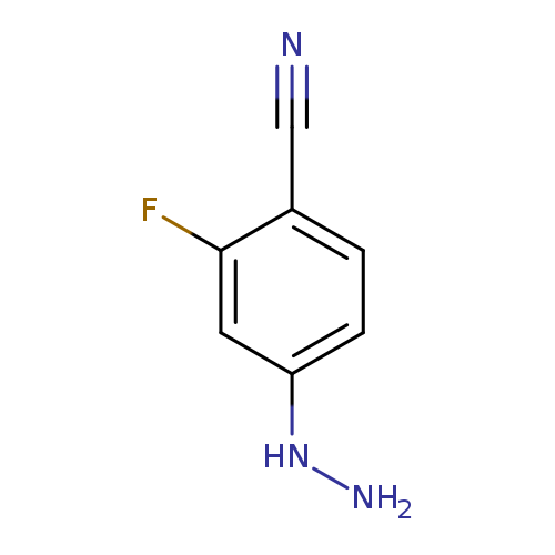 2-Fluoro-4-hydrazino-benzonitrile