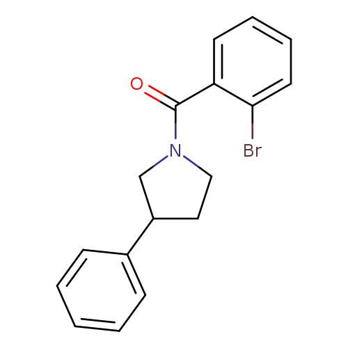1-(2-bromobenzoyl)-3-phenylpyrrolidine