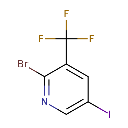 Pyridine, 2-bromo-5-iodo-3-(trifluoromethyl)-