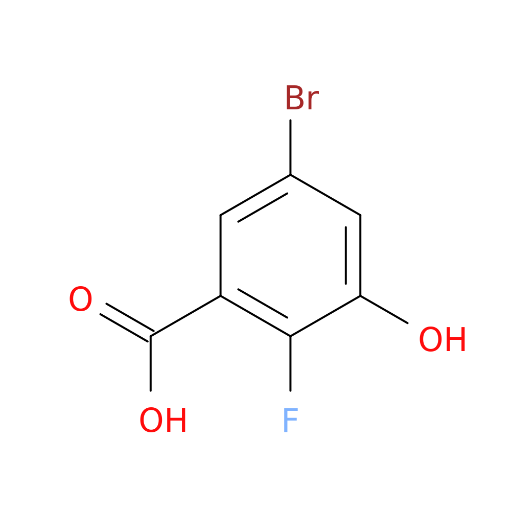 5-bromo-2-fluoro-3-hydroxybenzoic acid