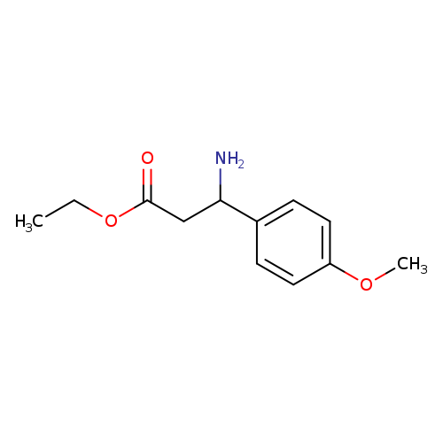 Ethyl 3-amino-3-(4-methoxyphenyl)propanoate