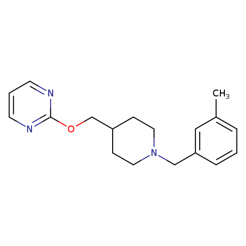 2-({1-[(3-methylphenyl)methyl]piperidin-4-yl}methoxy)pyrimidine
