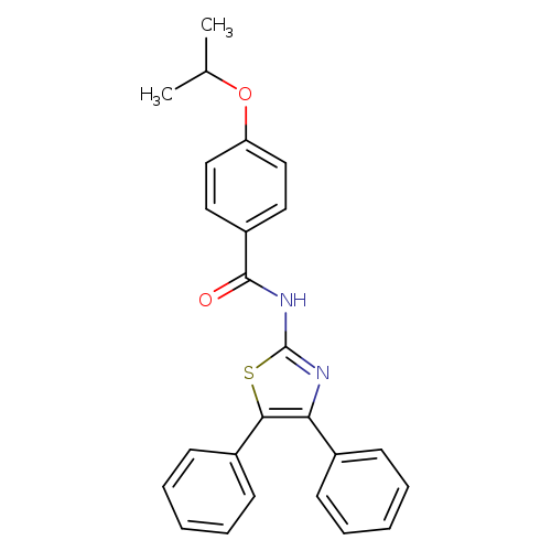 N-(4,5-diphenyl-1,3-thiazol-2-yl)-4-(propan-2-yloxy)benzamide