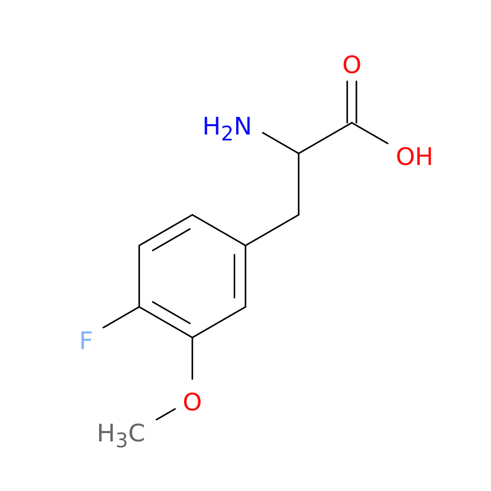 2-Amino-3-(4-fluoro-3-methoxyphenyl)propanoic acid