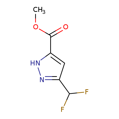 methyl 3-(difluoromethyl)-1H-pyrazole-5-carboxylate