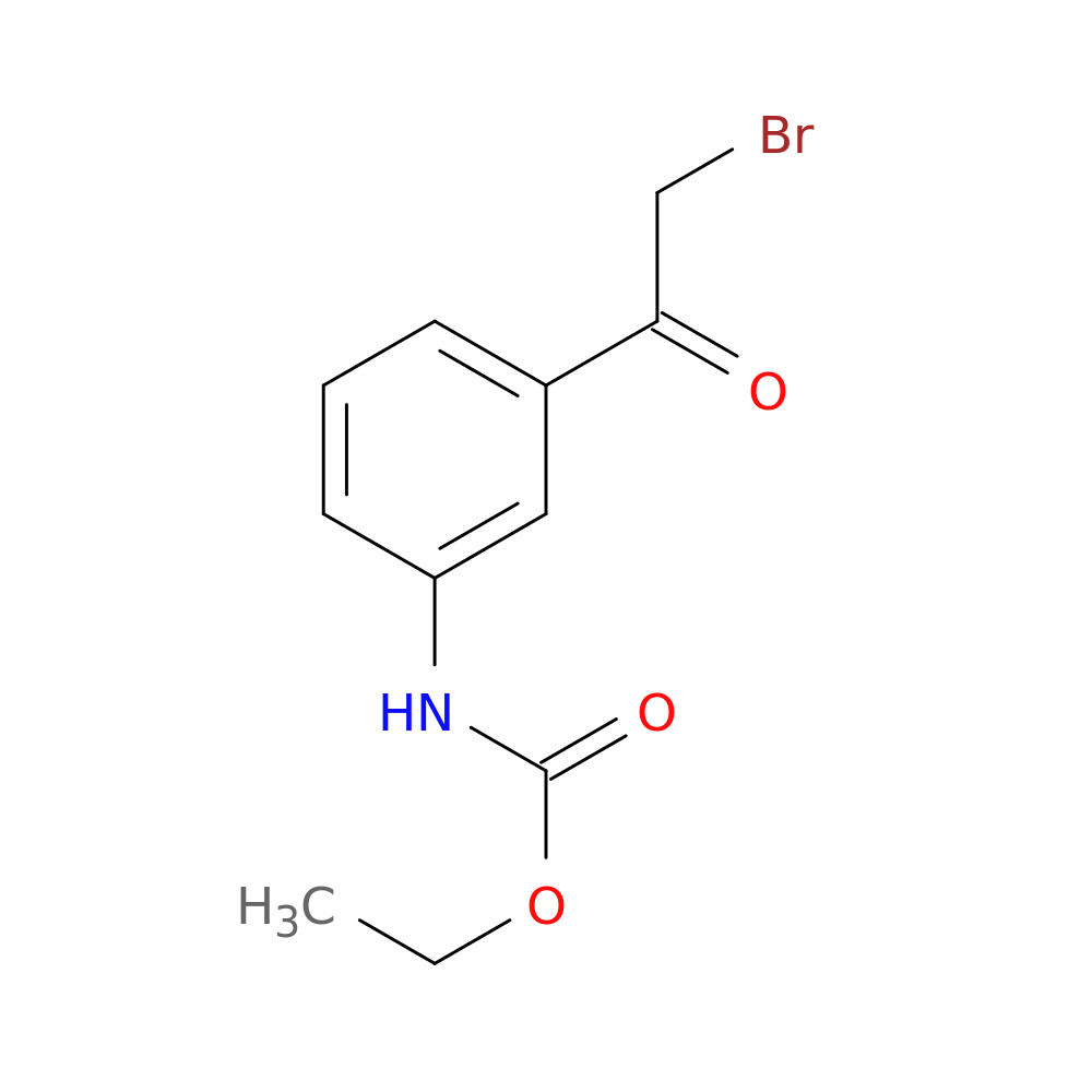 Ethyl (3-(2-bromoacetyl)phenyl)carbamate