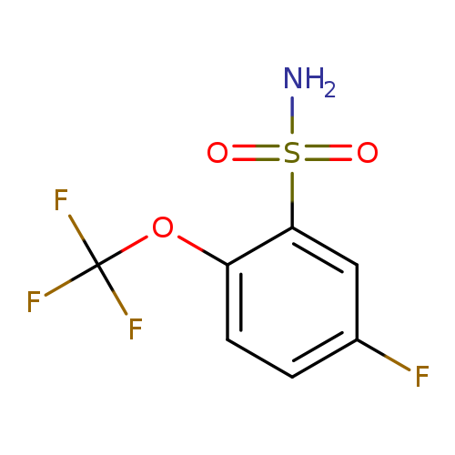 5-fluoro-2-(trifluoromethoxy)benzene-1-sulfonamide