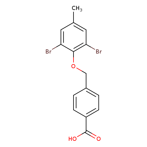 4-(2,6-dibromo-4-methylphenoxymethyl)benzoic acid