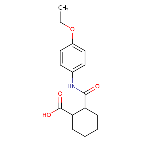 2-(((4-ethoxyphenyl)amino)carbonyl)cyclohexanecarboxylic acid
