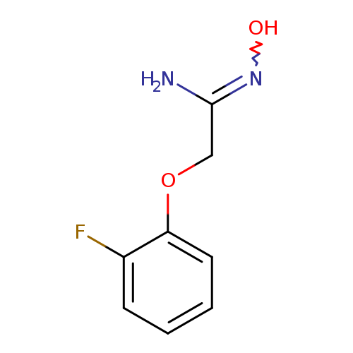 (Z)-2-(2-fluorophenoxy)-N'-hydroxyethenimidamide