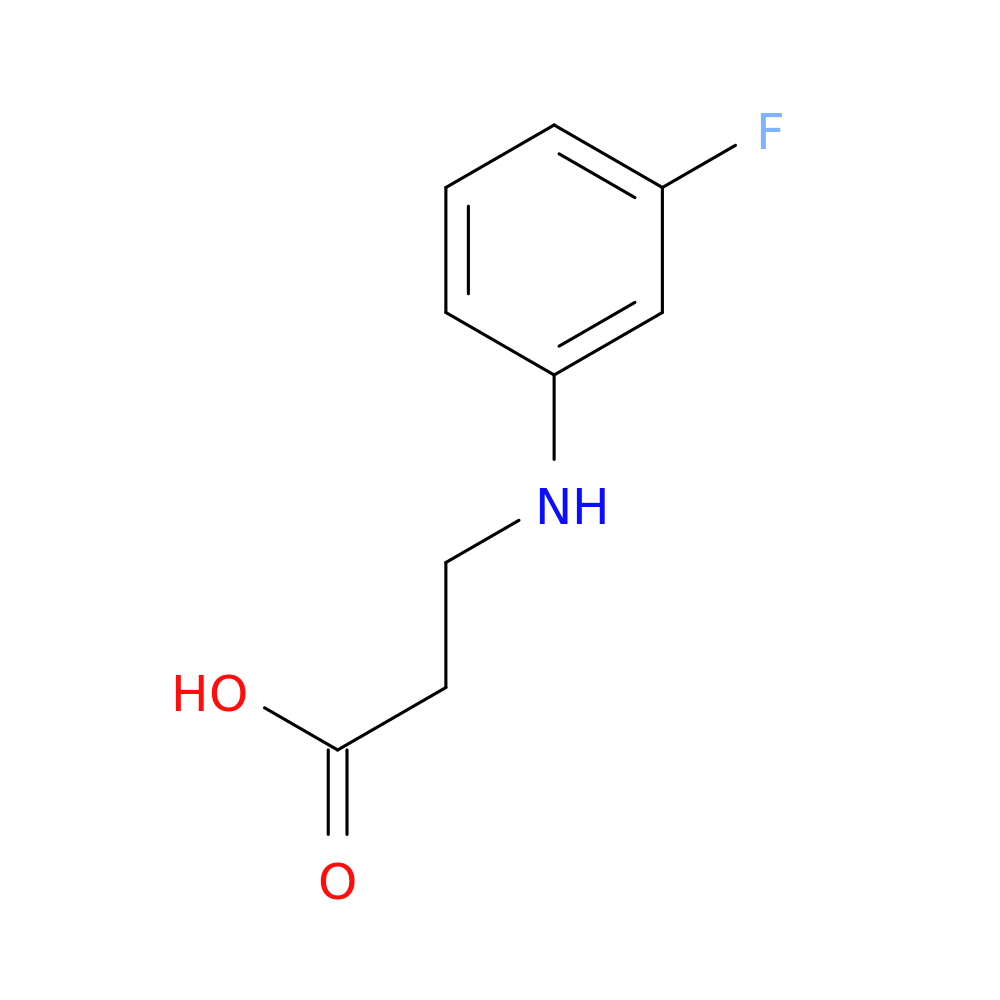 3-((3-Fluorophenyl)amino)propanoic acid