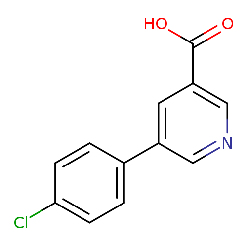 3-Pyridinecarboxylic acid, 5-(4-chlorophenyl)-