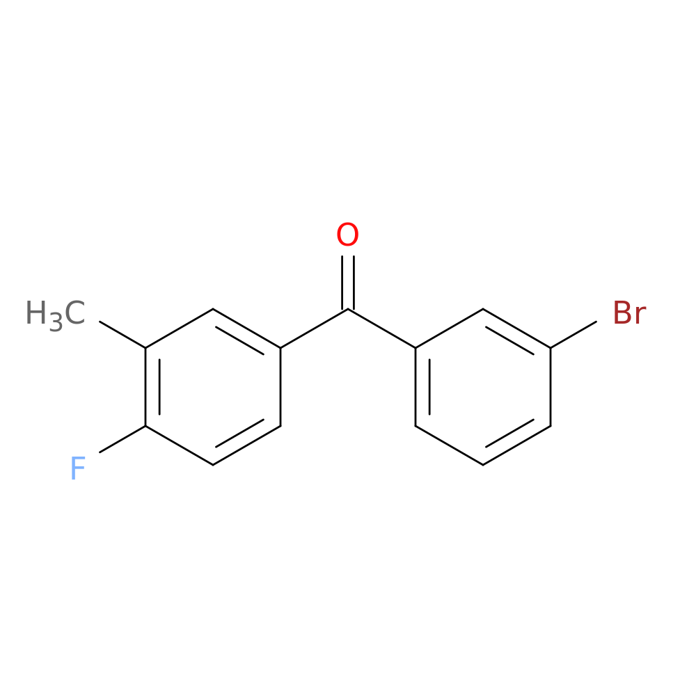 3-Bromo-4'-fluoro-3'-methylbenzophenone