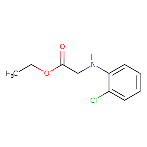 Ethyl n-(2-chlorophenyl)glycinate