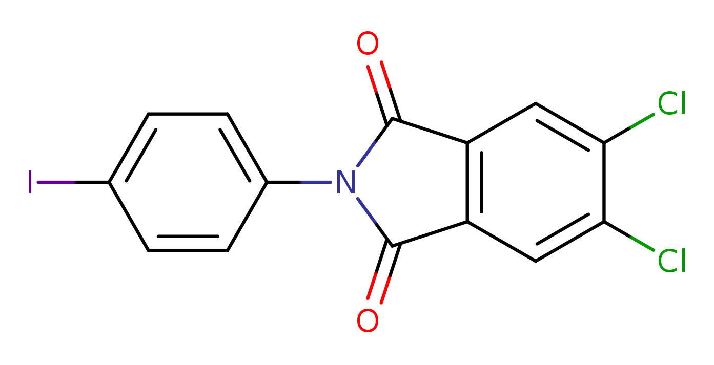 5,6-dichloro-2-(4-iodophenyl)-1H-isoindole-1,3(2H)-dione