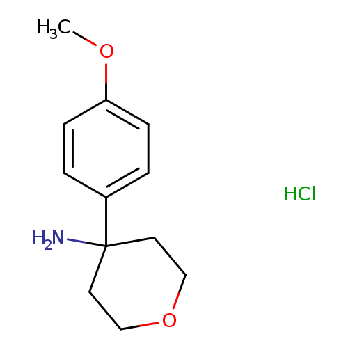 4-(4-Methoxyphenyl)tetrahydro-2H-pyran-4-amine hydrochloride