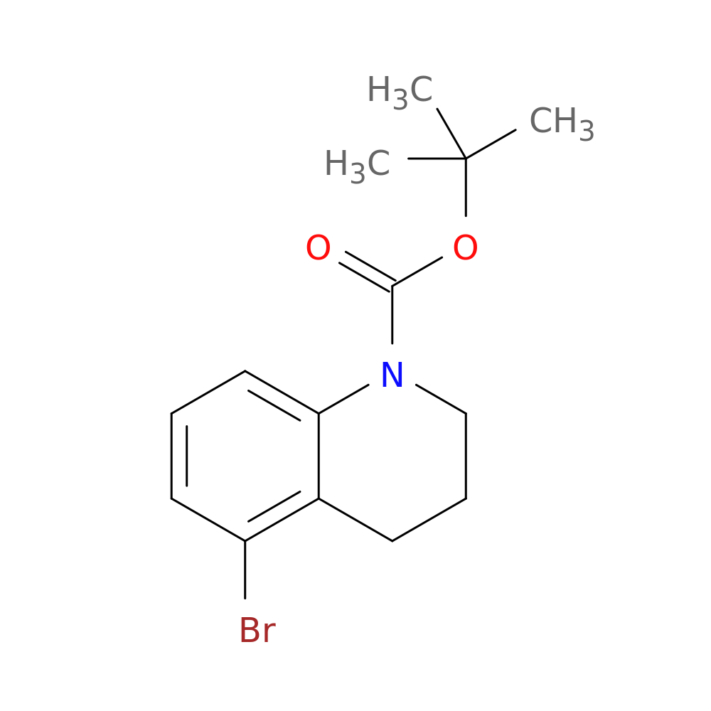 Tert-Butyl 5-Bromo-3,4-Dihydroquinoline-1(2H)-Carboxylate