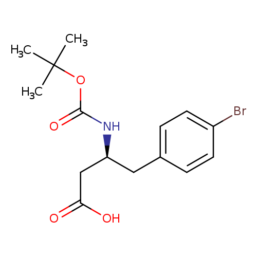 (S)-4-(4-Bromophenyl)-3-((tert-butoxycarbonyl)amino)butanoic acid