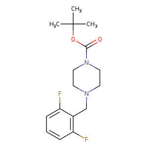 tert-Butyl 4-[(2,6-difluorophenyl)methyl]piperazine-1-carboxylate
