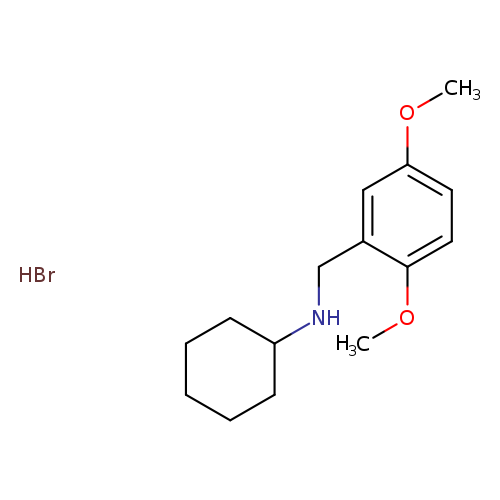 N-(2,5-Dimethoxybenzyl)cyclohexanamine hydrobromide
