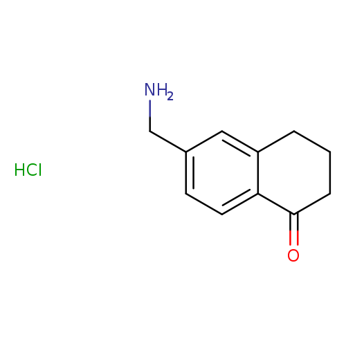 6-(aminomethyl)-1,2,3,4-tetrahydronaphthalen-1-one hydrochloride