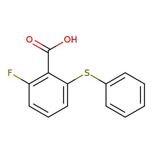 2-fluoro-6-(phenylsulfanyl)benzoic acid