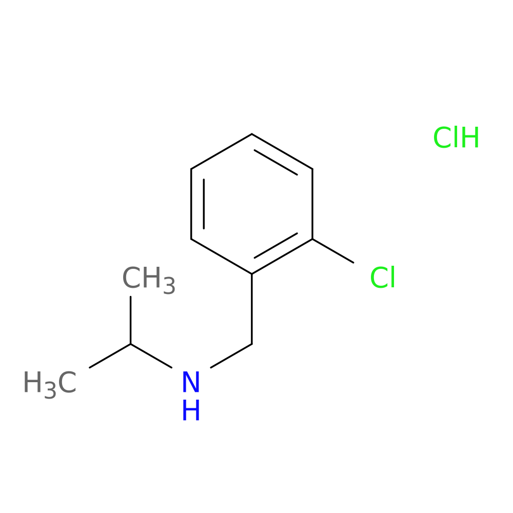 N-(2-chlorobenzyl)-2-propanamine hydrochloride
