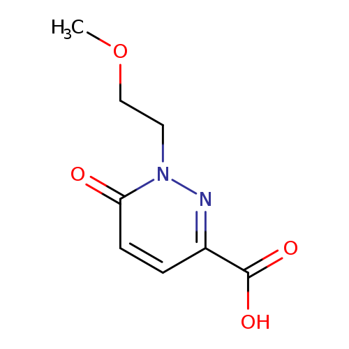 1-(2-Methoxy-ethyl)-6-oxo-1,6-dihydro-pyridazine-3-carboxylic acid