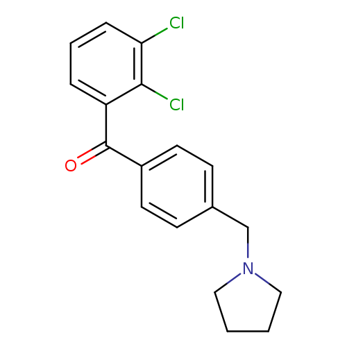 2,3-Dichloro-4'-pyrrolidinomethyl benzophenone