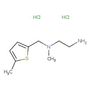 (2-aminoethyl)(methyl)[(5-methylthiophen-2-yl)methyl]amine dihydrochloride