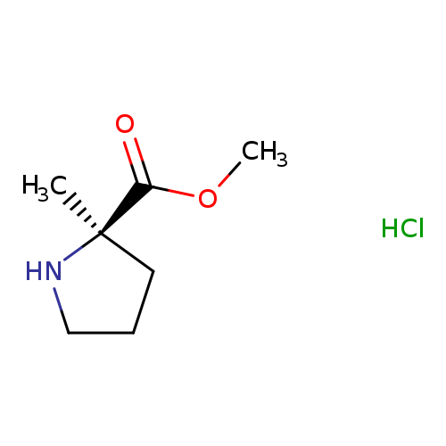 D-Proline, 2-methyl-, methyl ester, hydrochloride (1:1)
