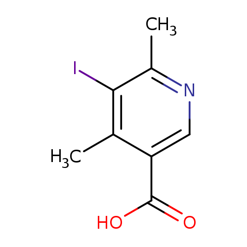 5-iodo-4,6-dimethylpyridine-3-carboxylic acid