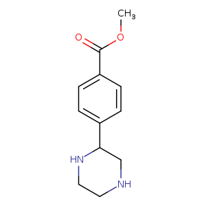 methyl 4-(piperazin-2-yl)benzoate