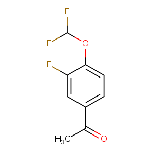 1-(4-(Difluoromethoxy)-3-fluorophenyl)ethan-1-one