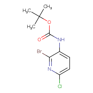 tert-Butyl (2-bromo-6-chloropyridin-3-yl)carbamate