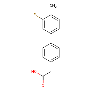 [4-(3-Fluoro-4-methylphenyl)phenyl]acetic acid