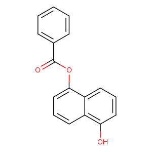 5-hydroxy-1-naphthyl benzoate