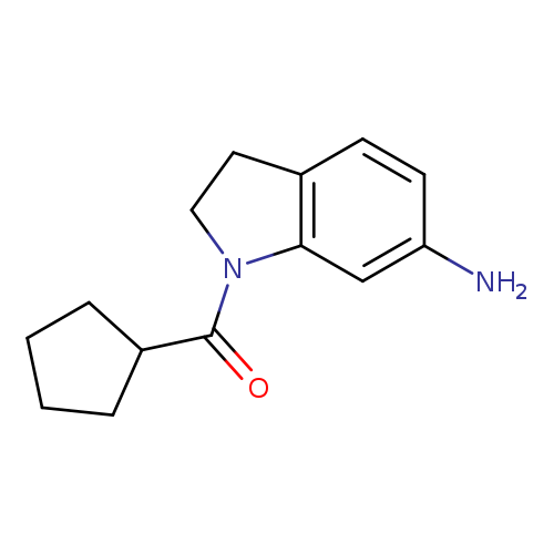 1-cyclopentanecarbonyl-2,3-dihydro-1H-indol-6-amine