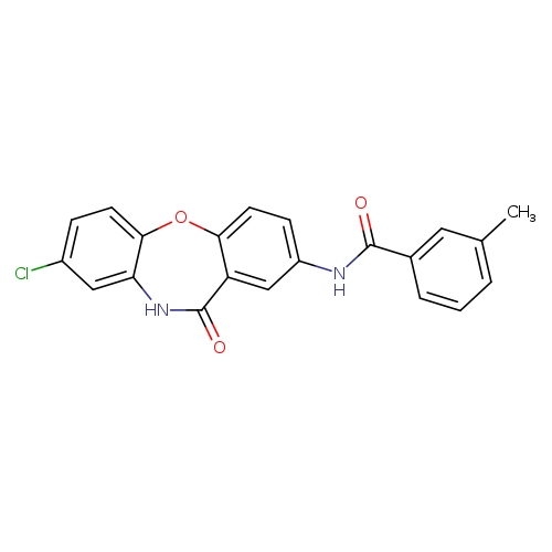 N-{6-chloro-10-oxo-2-oxa-9-azatricyclo[9.4.0.0^{3,8}]pentadeca-1(11),3(8),4,6,12,14-hexaen-13-yl}-3-methylbenzamide
