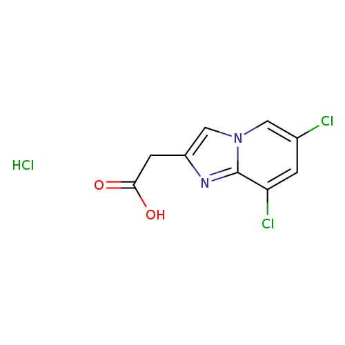 2-(6,8-Dichloroimidazo[1,2-a]pyridin-2-yl)acetic acid hydrochloride