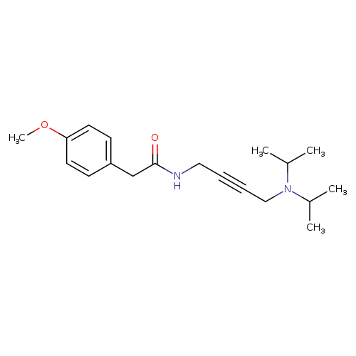 N-{4-[bis(propan-2-yl)amino]but-2-yn-1-yl}-2-(4-methoxyphenyl)acetamide