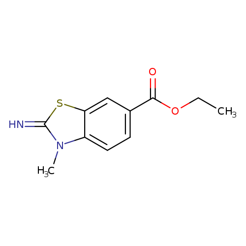 ETHYL 2-IMINO-3-METHYL-2,3-DIHYDRO-1,3-BENZOTHIAZOLE-6-CARBOXYLATE