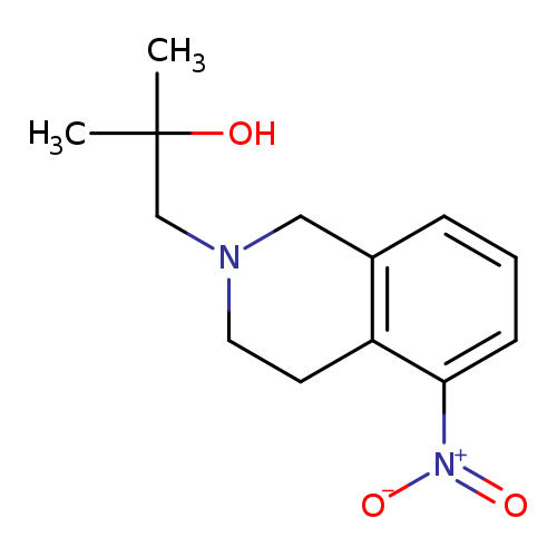2-methyl-1-(5-nitro-1,2,3,4-tetrahydroisoquinolin-2-yl)propan-2-ol